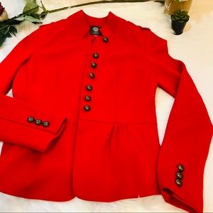 Vince Camuto Red Jacket Blazer